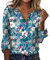 Oversize Shirt Damen Sommer Sweatshirt Damen Bluse Damen Oberteil sexy leinen-Shirt jojolikes Pullover Damen Batik Shirt Schlafanzug Schwangerschaft gisada Parfum Damen