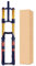 ZECHAO Luftgabel 27,5/29inch, 200mm Federweg Fahrrad Stoßdämpfer Gabeln MTB Vordergabel 110 * 20MM Achse Elektrofahrrad Fahrrad Federgabel (Color : Gold-orange, Size : 29inch)