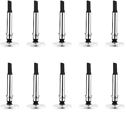 Yuikome 10PCS Universal Stylus Pen Transparent Disc Capacitive Screen Touch Pen Replacement Tip Drawing Writing Nib Pencil