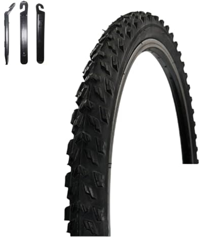 1 x VEE Rubber V107 20 Fahrradreifen Schwarz 50-406 (20 x 1.90) inkl. Reifenheber