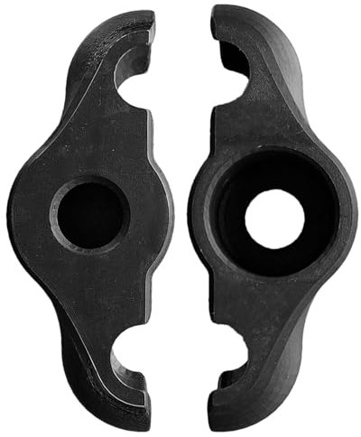 Generic Rocker Feet Adapters for WAHOOS Kickr Core, reibungsarme Tennisfüße für weiche Böden, geräuschreduzierende Wippplatte, Reduzier-Wippplatte, Tennis-Stabilisierungsfüße, Indoor-Cycling-Zubehör