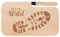 Spruchreif | Brotzeitbrett mit Messer Into the Wild – Graviertes Holzbrett mit Camper-Motiv | Originelles Geschenk für Abenteurer, Campingfreunde & Outdoor-Fans