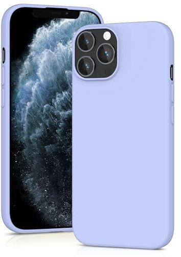 YATWIN Silicone Case for iPhone 11 Pro Max, Soft-Touch, Shockproof, DustProof, Antiskid Full Body Armour Phone Cover for Apple iPhone 11 Pro Max - Lilac