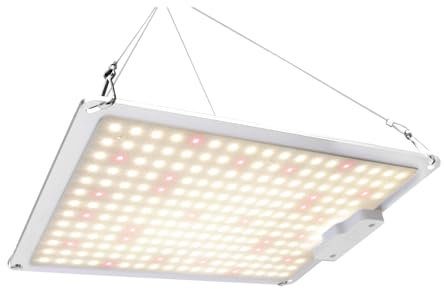 SunStream LED Growing Lamp for Indoor and Outdoor Plants, 3000K Full Spectrum, IP65 Waterproof Plant Growing Light Fixture (QB1000(110W))