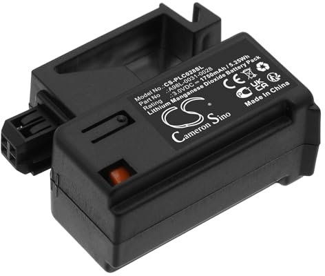 Cameron Sino - Batería de repuesto para FANUC 30i, 31i, 32i, 35i-B, BETA ISV, BETA iSVSP, BIN-CS-716, ISV Alpha, Power Motion I-A PN:FANUC A02B-0323-K102, A98L-0031-0028 1750mAh / 5.28 5 Wh