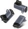 AXFEE 3PC USB C auf G-Armin Adapter, 90 Grad Typ C Buchse G-Armin Ladeadapter Datentransfer, Ladekabel Uhr Adapter, für G-Armin Watch Fenix 5 6 6S, Forerunner 45, Approach S60, EPIX 2, Instinct, Venu