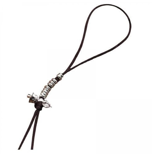 Qianly 2X Tibetische Buddha Gebetskette für Mala Meditation S Silber, 3 STK.
