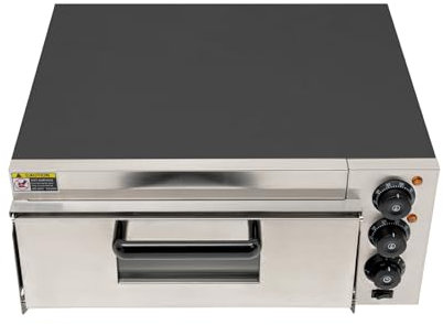 Forno per pizza elettrico per piano di lavoro, 2000 W, forno per pizza commerciale, per interni, forno elettrico per pizza per piano di lavoro, forno per pizza commerciale