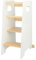 OHMG 4 en 1 Tour d'apprentissage pour Enfants, Montessori avec Toboggan Tour d Observation,Multifonctionnelle Tour d'apprentissage à Hauteur réglable pour Enfants,Tour d Observation Enfant