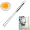 ZEPIQOR Batidor huevos manual, Varillas de batir, Mezclador de huevos, Batidor de Cocina, Batidor Alambre, Apto para Batir, Mezclar, Emulsionar, Cremas y natas, Acero inoxidable