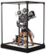 Acryl-Vitrine für Lego 43230 Kamera-Bauset, transparente Vitrine, staubdichte Vitrine, kompatibel mit Lego 43230 (nur Vitrine) (schwarzer Sockel)
