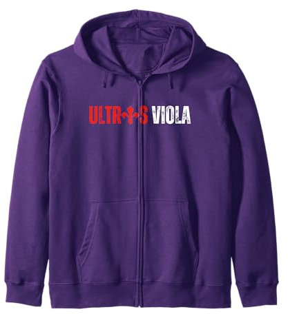 ultras viola maglietta fiorentina uomo donna bambino 2024 Felpa con Cappuccio