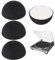 Sticky Silicone Pads, Silicone Feet Electronics, Subwoofer Isolation Pads, Audio Cushion Pads, Noise Reduction Pads, Music Equipment Pads, Electronic Rubber Feet, Vibration Isolation Pads