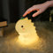 Ainiv Dinosaur Night Light, Cute Animal Silicone Nursery Night Lamp, Touch Control Nightlights USB Rechargeable Bedside Lamp, 3 Levels Brightness, 30 Mins Timer, Cute Room Decor, Christmas Gifts