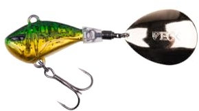 ZECK - Jig Spinner, Spin-Jig, Bleikopfspinner, Kunstköder, Angelköder - Rogue Runner | 20 g - Golden Kiwi