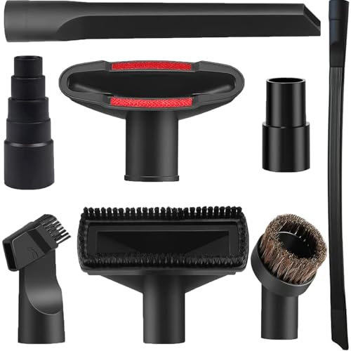 Staubsauger Aufsätze Staubsaugerdüse Staubsauger Aufsatz für Sauger mit 32mm und 35mm Durchmesser Staubsaugeradapter 62cmSchlauchadapter Werkstattstaubsauger Universal Vakuum Aufsätze Reinigungs-Set