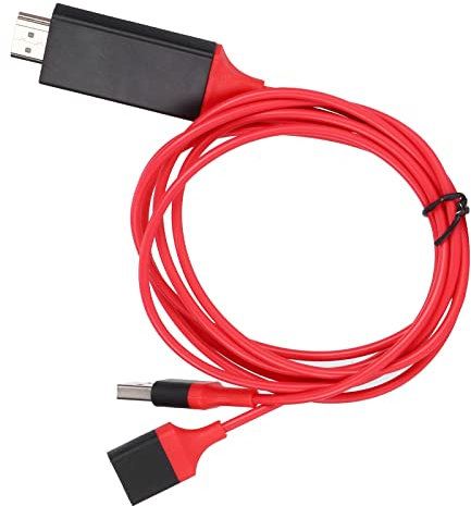 Cavo telefonico per telefono, adattatore digitale e video HDTV, lunghezza 6,6 piedi, 3D 1080p 60Hz, per intrattenimento domestico