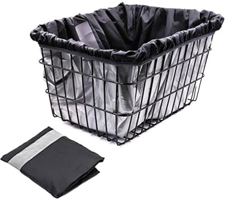 Bike Basketball Liner – wetterfester Deckel und Regenschutz | Schutztasche für Fahrradkorb, Strandkreuzer, Fitnessstudio, Yoga, Verwendung im Freien, Schutz