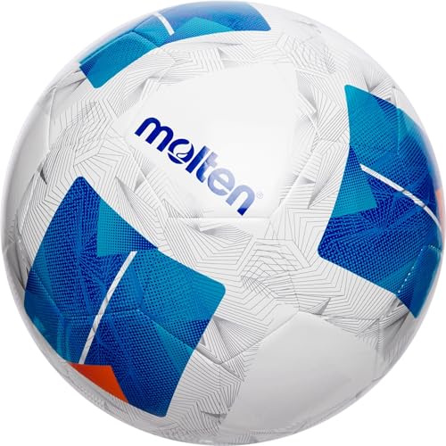 Molten Vantaggio 1000 Soft-Touch-Fußball, Trainingsball, 3 mm Schaumstoff-Weichheit, genießen Sie die Geschwindigkeit, hervorragende Formbeständigkeit, glänzendes TPU, Größe 4, für Jungen und Mädchen