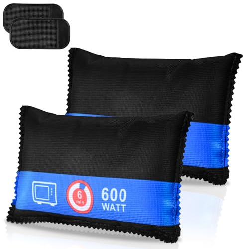 Gaethra Luftentfeuchter Auto 2x600g Wiederverwendbar, Entfeuchter Auto Feuchtigkeit & Beschlagene Scheiben, Autos Feuchtigkeitskissen, für Autoinnenraum, Windschutzscheibe