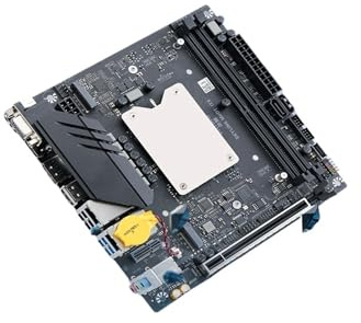 ITX Gamer Motherboard Combo Kit 12. Generation CPU Core i9 12900HK 14C20T DDR4 PCIe 4.0 M.2 RJ45 2,5G MINI PC Gaming Mainboard
