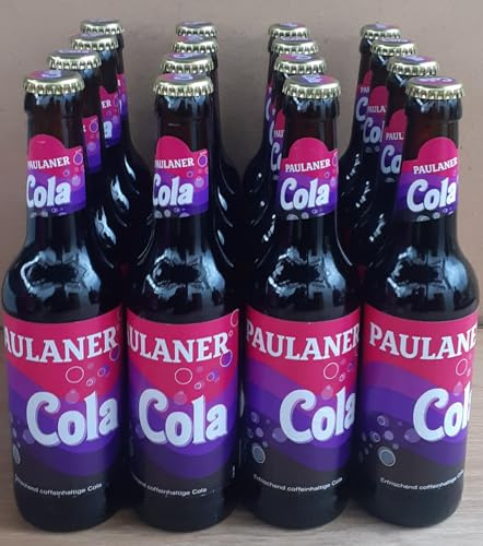 Erfrischende Coffeinhaltige Cola 16 Flaschen, 0,33 L, Mehrweg-Glasflaschen
