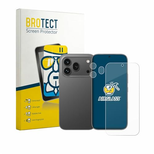 BROTECT Schutzglas für Honor 600 Pro | (Display+Kamera) Transparenter Displayschutz Made in Germany Schutzfolie Panzer Folie Glas 9H Einfache Montage Clear
