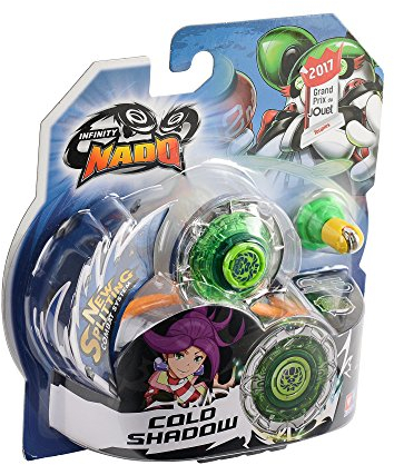 INFINITY NADO Toupie Série Standard - Cold Shadow,Jouet Enfant 5 6 7 8 9 10 11 12 Ans Garcon Fille Cadeau