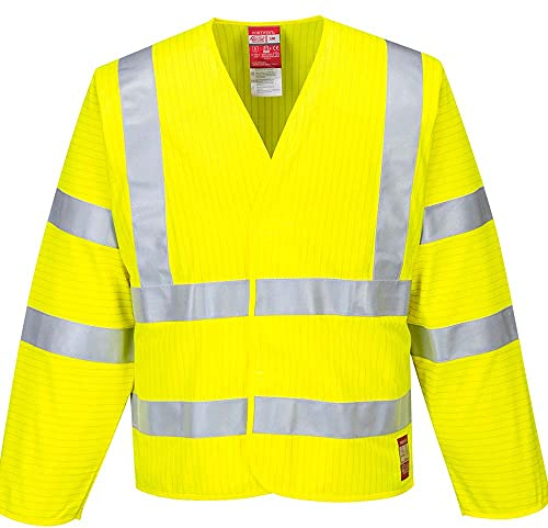 FR Hi-Vis Antistatic Jacket Color: Yellow Talla: XX3X