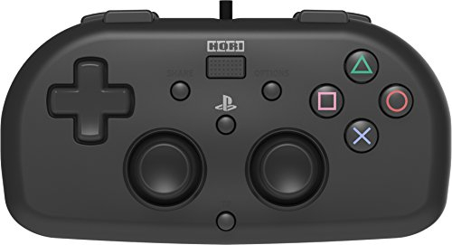 Hori Controller Mini (Nero) Per PS4 - Ufficiale Sony - PlayStation 4
