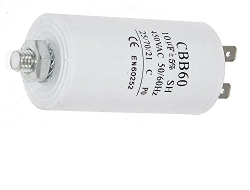 FindASpare Universal 10UF/10MFD Microfarad Motor Run Start Capacitor