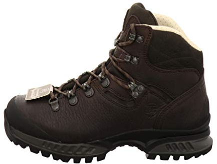 Hanwag W Lhasa Ii Wide Lady Braun - Breiter Stabiler Damen Trekkingschuh, Größe EU 38 - Farbe Chestnut - Asphalt
