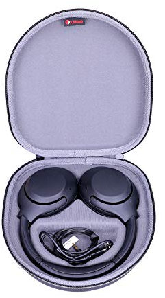 XANAD Duro Custodia da Viaggio Porter Custodia per Sony WH-CH710N Cuffie Bluetooth Riduzione del Rumore Extra Bass - Grigio protettivo Caso