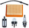 AUMEL Luft-Kraftstoff-Filterleitung Schlauch-Primer-Kit Für Stihl FS120 FS200 FS250 FS300 FS450 Trimmer Ersetzen Sie 4134 141 0300.