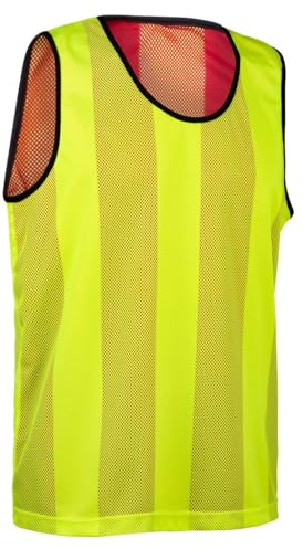 ELF Sports Wende Leibchen, Farbe:Gelb/Rot, Größe:XL