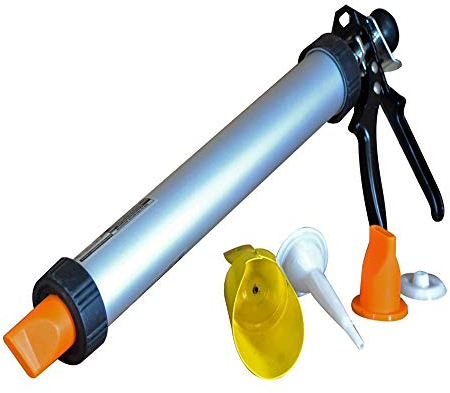Roughneck Brick Mortar Tile Grouting Pointing Gun Nozzles & Plunger ROU32100