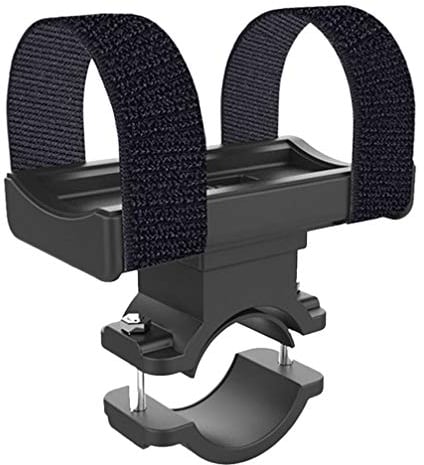BESPORTBLE Fahrrad Taschenlampenhalter Fahrrad Taschenlampe Clip Fahrradhalterung Taschenlampenhalter (Schwarz)