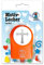 Ursus 19520054 - Motivlocher mittel, Kreuz, aus Kunststoff mit Metallstanze, Durchmesser ca. 25,4 mm, für Papierqualitäten von 160-220 g/qm, mit Druckknopffunktion für eine einfache Handhabung