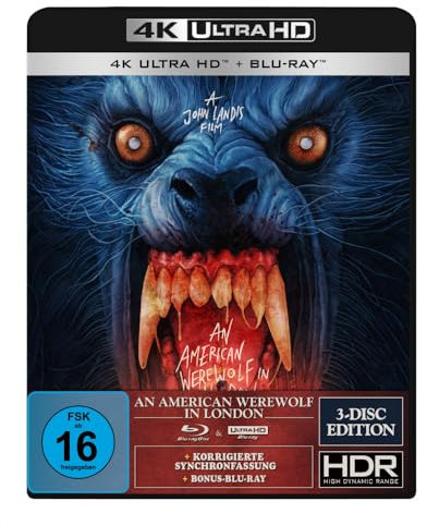 An American Werewolf in London [Blu-Ray] [Region Free] (English audio. English subtitles)
