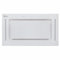 GURARI campana de techo GCH E 217 WH 52 Prime con manguera de escape, campana extractora 52 cm, vidrio blanco, 1000m³/h, succión muy potente, 3 niveles, campana extractora, aire extracto/aire