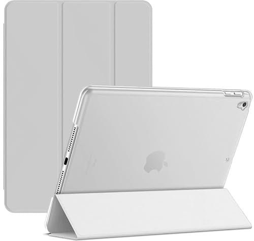 For Apple iPad 7th Gen 2019 A2197/2198 Smart case Magnetic Stand cover with Wake/Sleep (White)