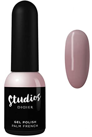 DidierLab - Premium UV Nagellack The Palm French - Gel Nagellack - Farbgel für Gelnägel - Auftrag von 1 oder 2 Schichten Gel Nägel - Stark Pigmentiert UV Gel Nagellack - Gel Polish
