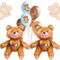 JeVenis Teddybär Partyzubehör Teddybär Luftballons Teddybär Babyparty Dekoration Teddybär Party Dekoration We Can Bearly Wait Dekoration