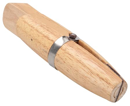 Morsetto ad anello in legno, supporto per morsetto in legno pratico e protettivo, per la creazione di gioielli, anello di incastonatura per lucidatura e lucidatura di limatura