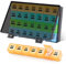 Opret Deutsch Tablettenbox 7 Tage Große Fächer, Tablettenbox Monat Tabletten Wochenbox Pillendose 7 Tage Medikamentenbox 7 Tage Pillenbox 7 Tage Tablettendose 7 Tage Supplement Box Tabletten Organizer