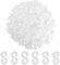 Loom Band S Clips 500pcs Connection S clips Clasps White Rubber Refill S Clips Loops Bracelet Plastic Loops for Connecting Loom Band Bracelets Jewelry Findings DIY Accessories