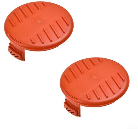 QOXEZY 2 fundas de tapa de bobina de recortadora, tapa de bobina de repuesto para Black & Decker ST4525 ST5528 GH400 accesorios de recortadora de cuerda