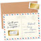 Rubbelkarte zur Überraschung - Vintage Brief Design - Rubbeltablett mit Geschenkentdeckung - inkl. Kraftumschlag, Personalisierte Geschenke