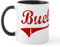 Buell (Red Vintage) Tasse Keramik Kaffeetasse, Teetasse, 325 ml