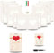 Primina™ -10 Bustine Corredino Neonato Ospedale - Prodotto 100% Italiano - Sacchetti Borsa Parto Neonata con Cartolina Nascita e Pennarello